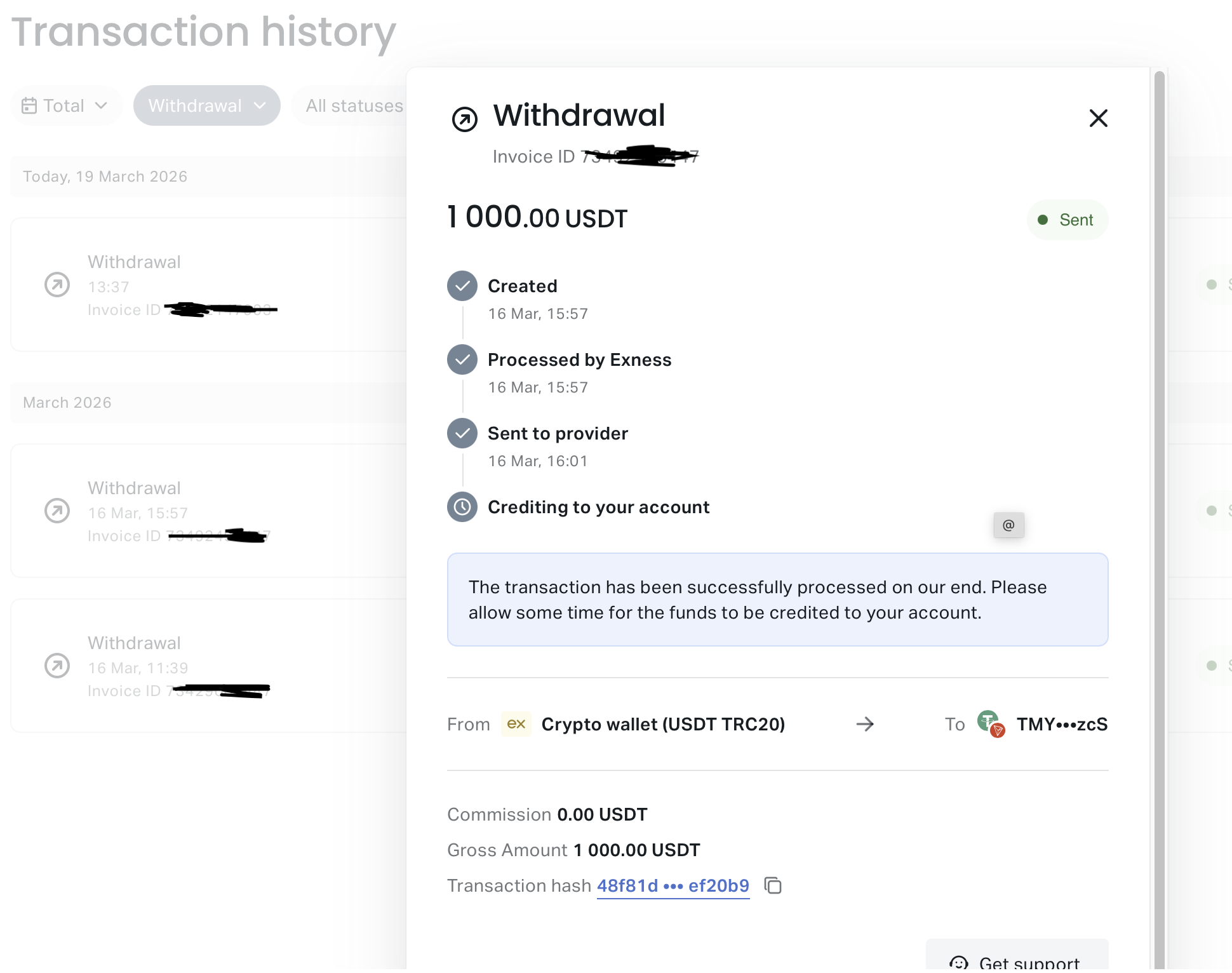 best broker for gold trading Exness weekly withdrawal history with fast processing times